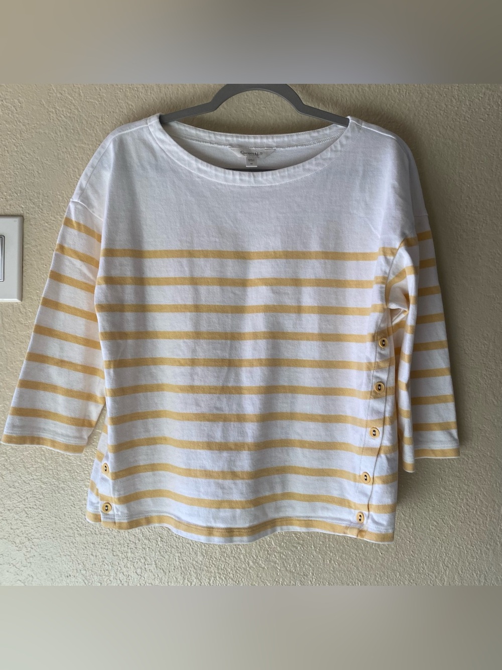Garnet Hill Soleil Vintage Knit Top